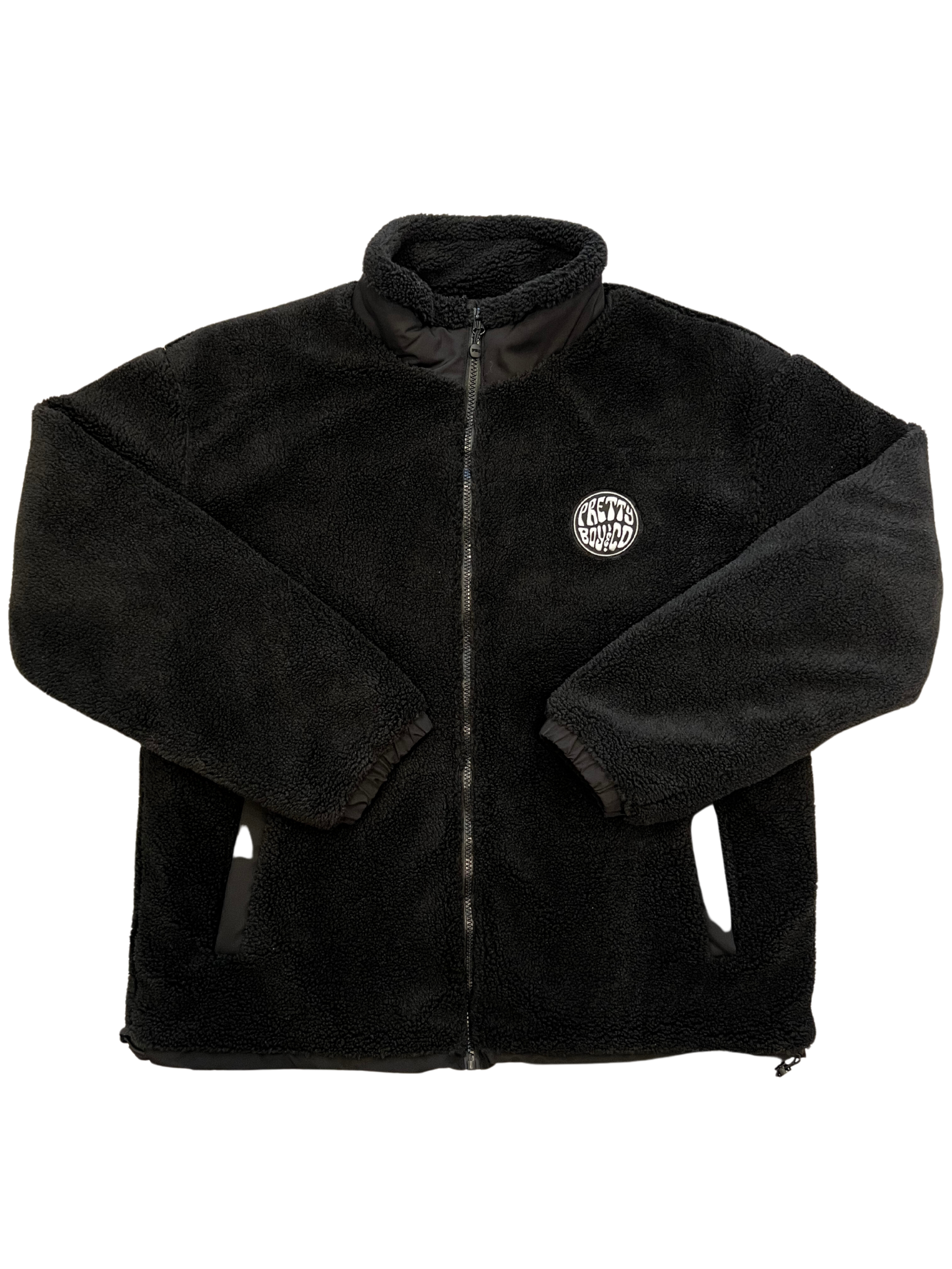 Midnight Black Sherpa Jacket