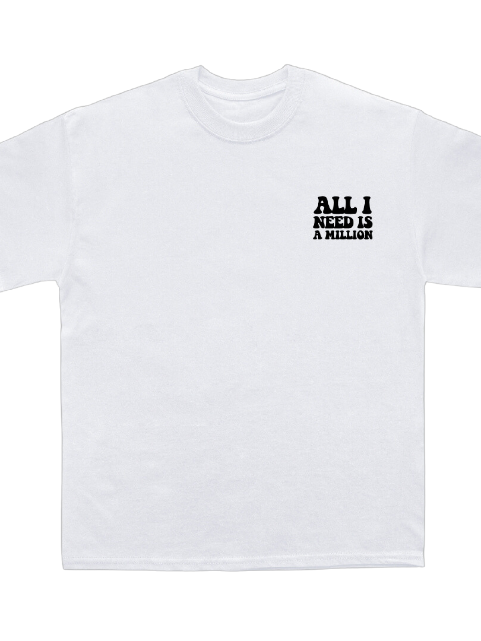 White "A Milli" T-Shirt (QUICK STRIKE)