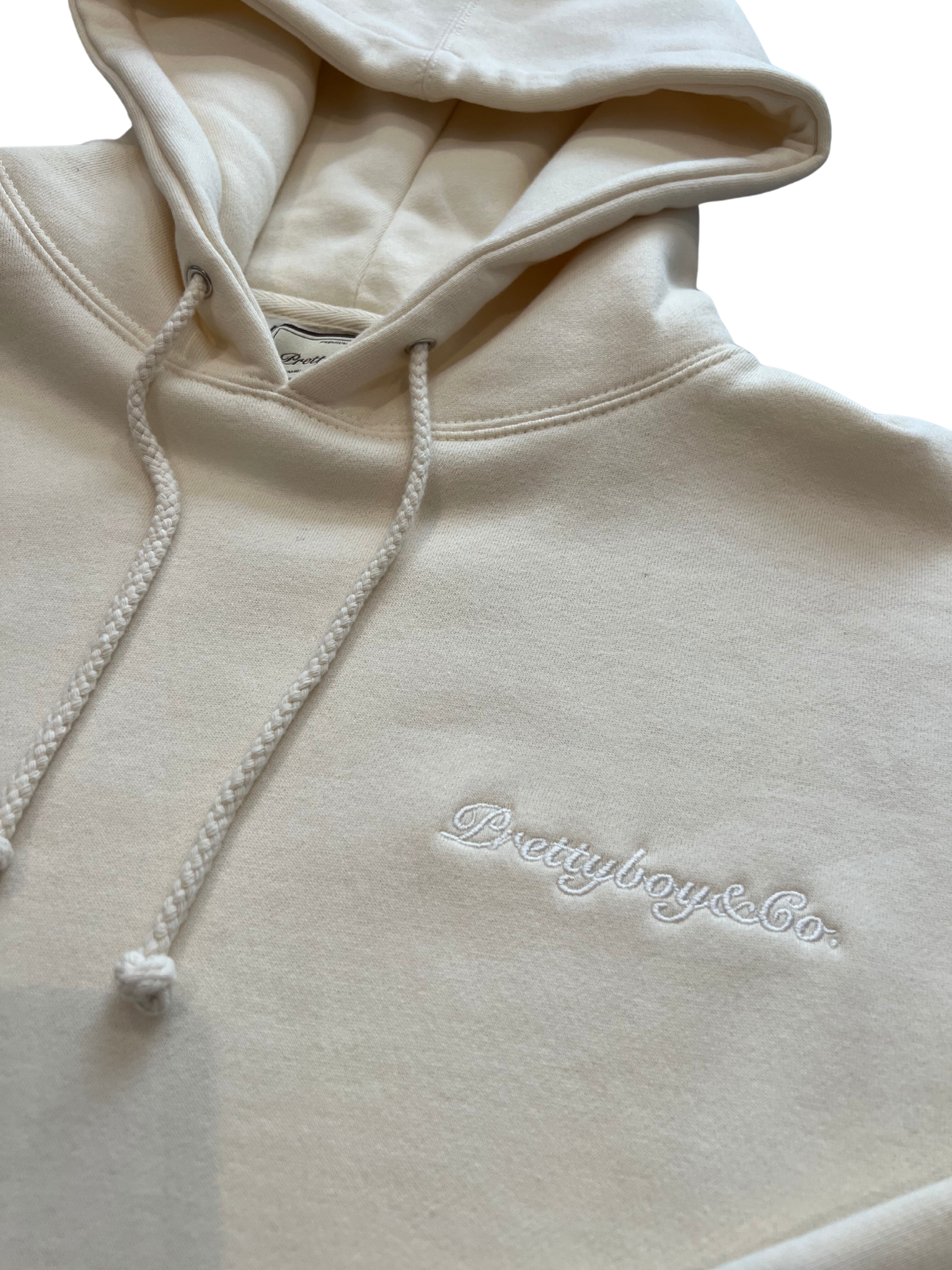 Bone Small Cursive Logo Hoodie Sweatshirt (Limited)