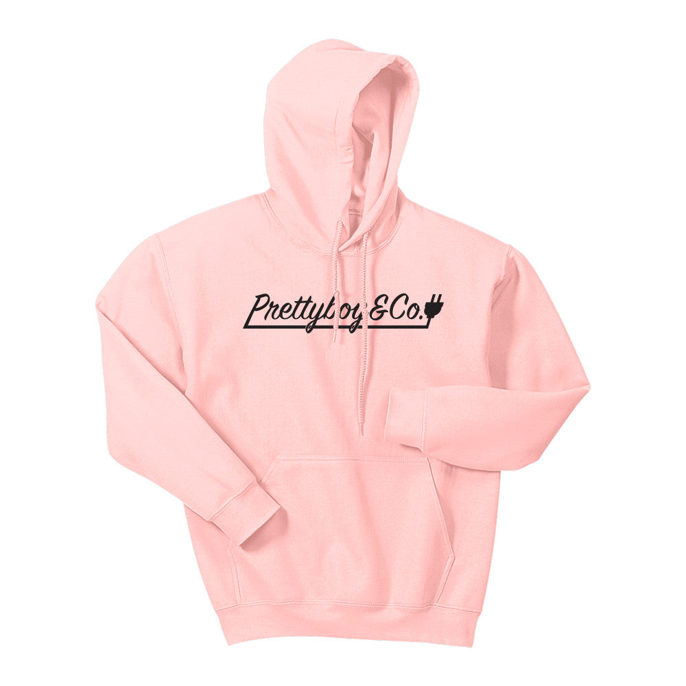 Pink Script Hooded Sweatshirt (Limited)