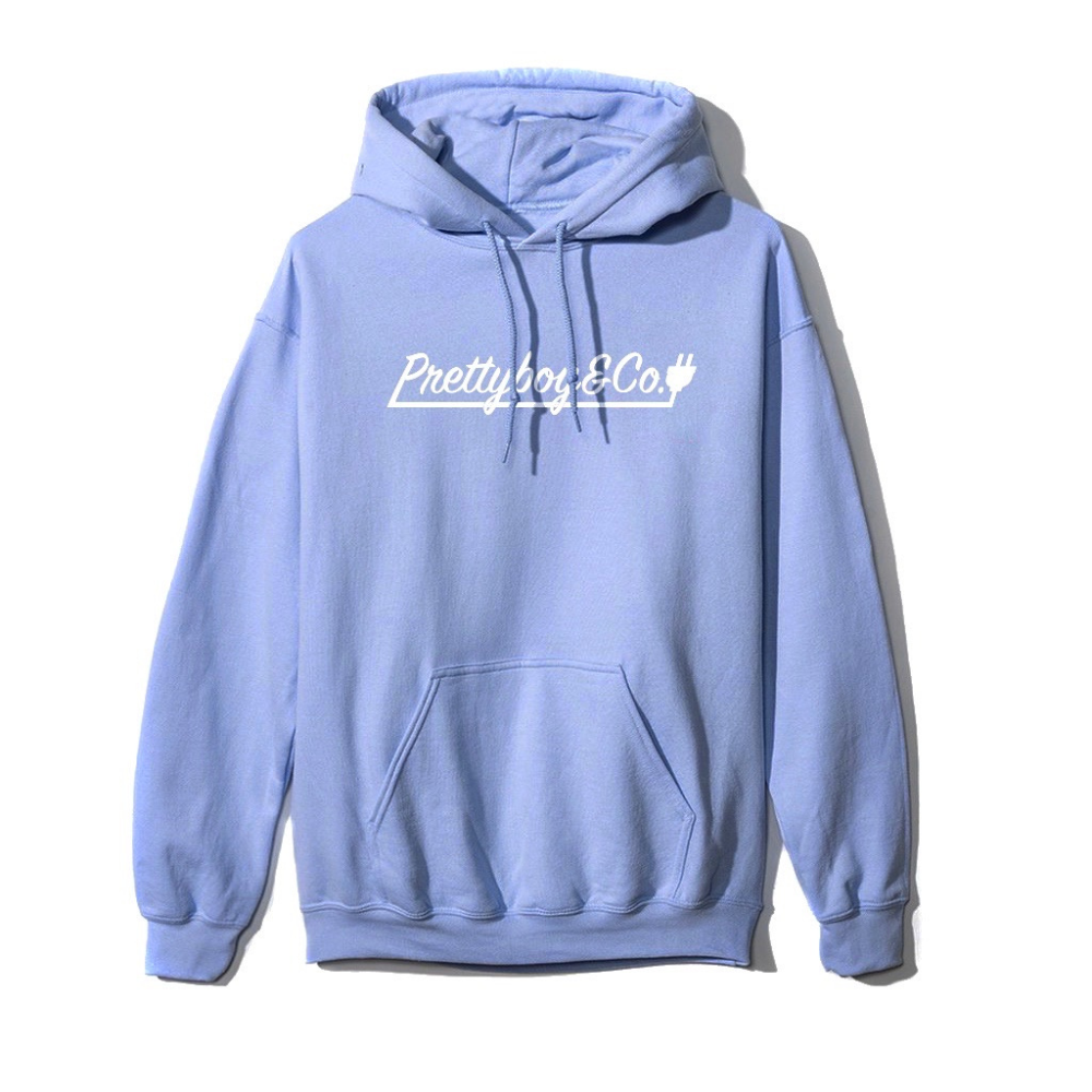 Carolina Blue Script Hoodie Sweatshirt (Limited)