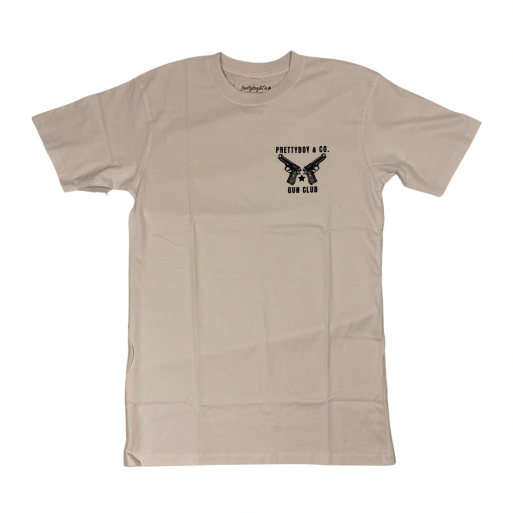 White Gun Club T-Shirt (The PrettyboyJaf Collection)
