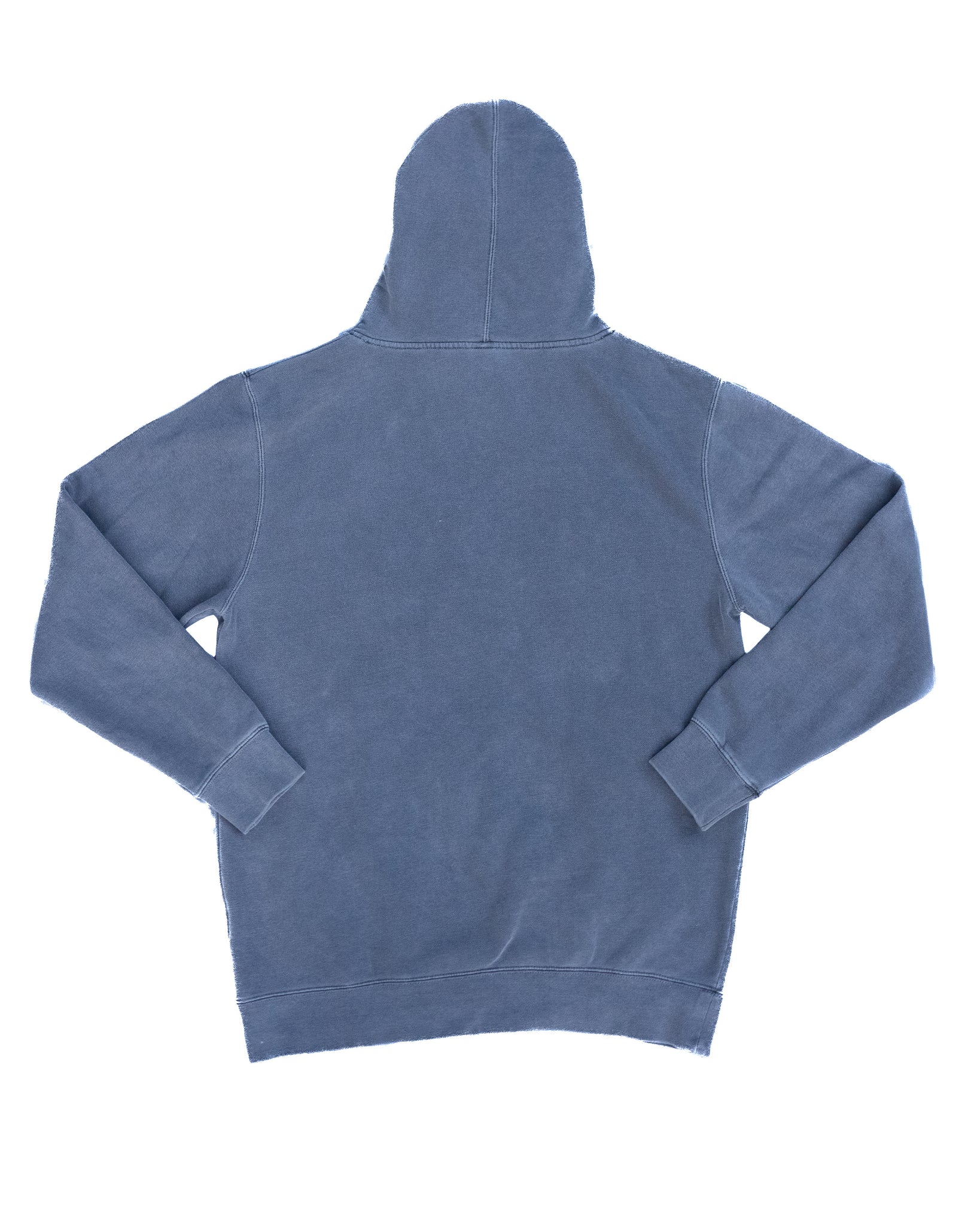 Washed Charcoal Lightweight Small Script Hoodie