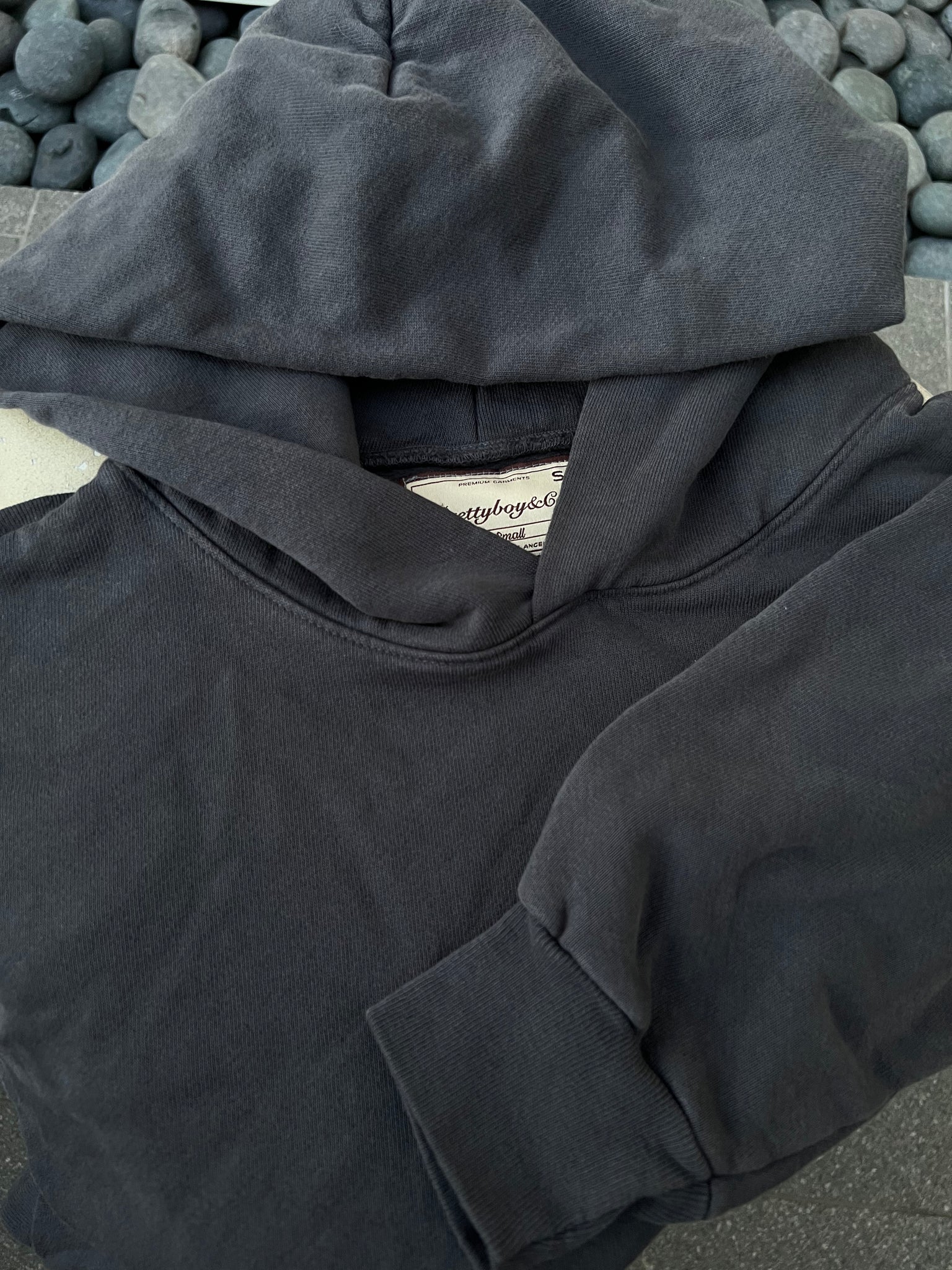 STT Charcoal Grey HeavyWeight Hoodie